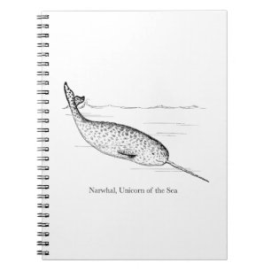 Narwhal Whale Unicorn of the Sea Notebook