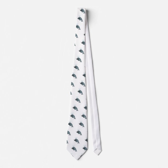 Narwhalstache Tie (Front)