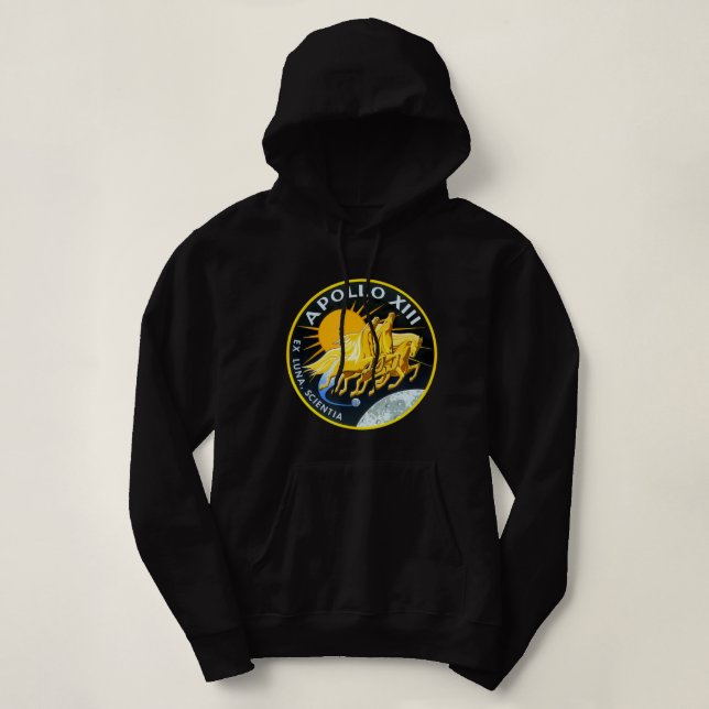 Nasa Apollo 13 Apollo's 50Th Anniversary.png Hoodie (Design Front)
