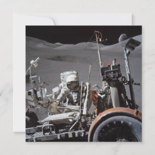 NASA Apollo 17 lunar landing mission, 1972 Card