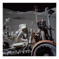 NASA Apollo 17 lunar landing mission, 1972