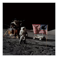 NASA Apollo 17 lunar landing mission, 1972