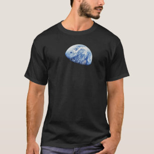 NASA Apollo 8 Earthrise Moon Lunar Orbit Photo T-Shirt