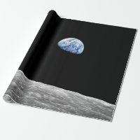 NASA Apollo 8 Earthrise Moon Lunar Orbit Photo