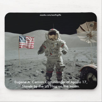 NASA & APOLLO SPACE ASTRONAUT MOUSE PAD