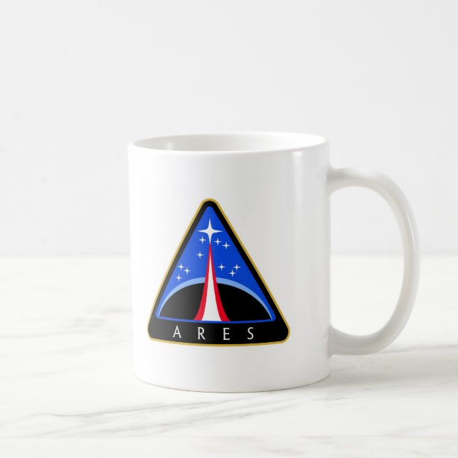NASA Ares Rocket Logo Coffee Mug (Right)