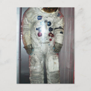 NASA Astronaut Space Suit Postcard