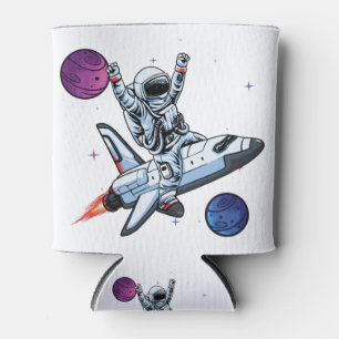 nasa astronauts on space shuttle can cooler