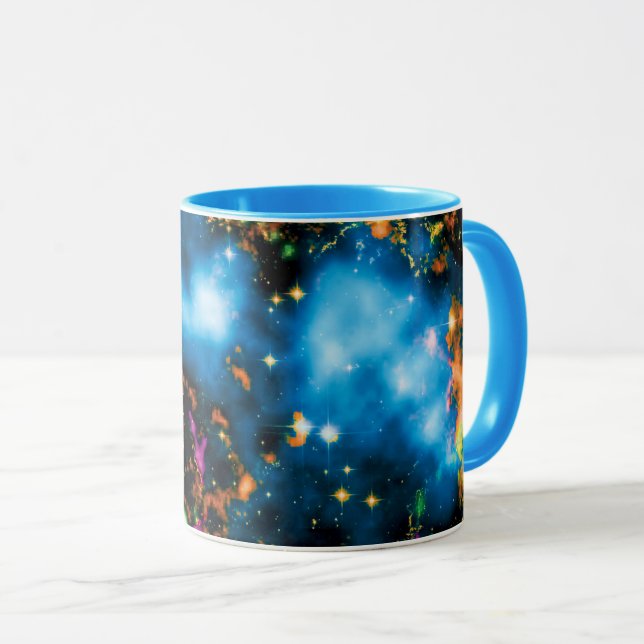 NASA Cassiopeia A Supernova Colourful Space Photo  Mug (Front Right)