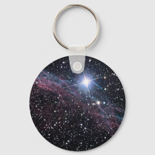 NASA ESA Veil nebula Key Ring