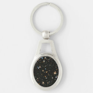 NASA Hubble Ultra Deep Field Galaxies Key Ring