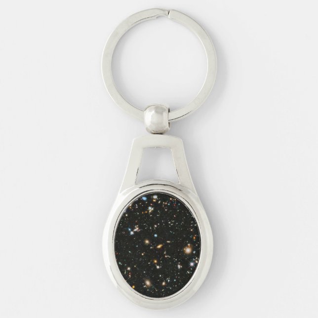 NASA Hubble Ultra Deep Field Galaxies Key Ring (Front)