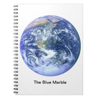 NASA Image of Planet Earth Spiral-Bound Notebook