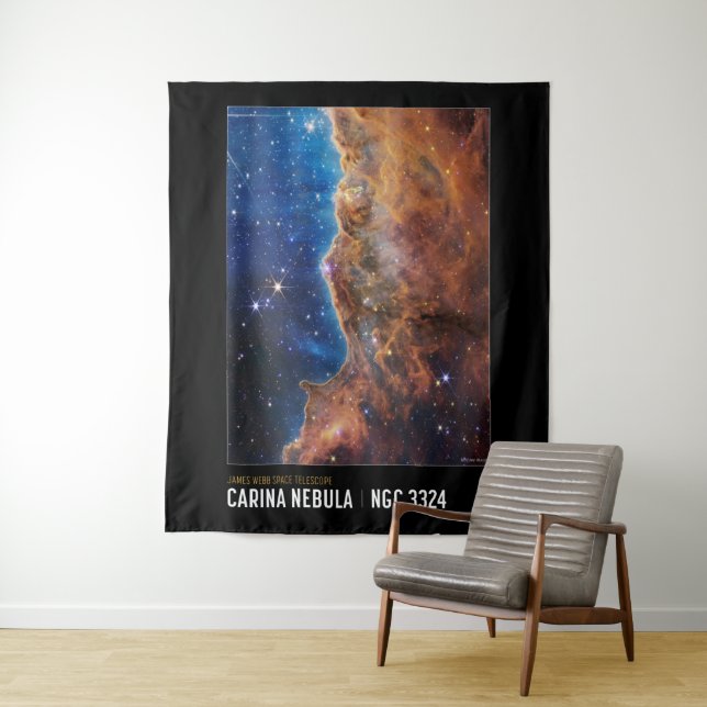 NASA James Webb Cosmic Cliffs Space Tapestry (In Situ)