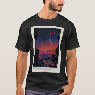 Nasa Jpl Exoplanet Travel Bureau Trappist-1E (8K R T-Shirt