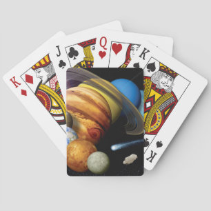 NASA JPL Solar System Planets Montage Space Photos Playing Cards