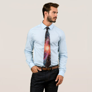 NASA JWST Red Spider Nebula Photo Tie