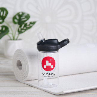 NASA Kids’ Mars Perseverance Rover Logo 14 oz Water Bottle