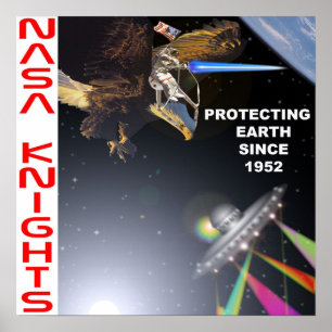 Nasa Knights Poster