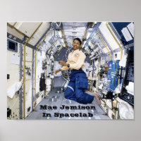 NASA Mae Jemison in Spacelab