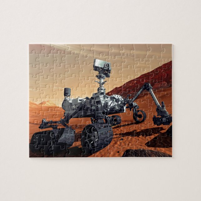 NASA Mars Curiosity Rover Artist Concept Jigsaw Puzzle (Horizontal)