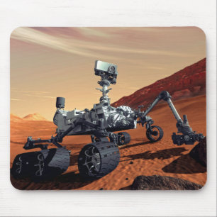 NASA Mars Curiosity Rover Artist Concept Mouse Pad