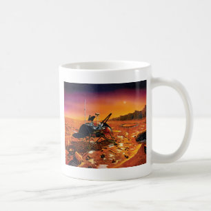 NASA Mars Polar Lander Artist Concept Artwork Coffee Mug