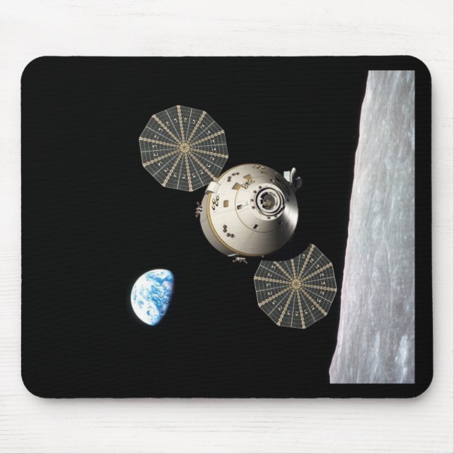 NASA Orion in Lunar Orbit Mouse Pad (Front)