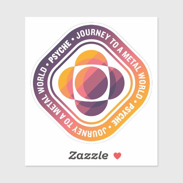 NASA Psyche Mission Sticker (Sheet)