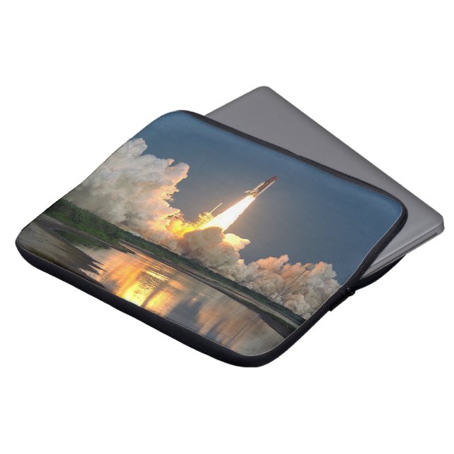 NASA Shuttle Launch Laptop Sleeve (Front Top)