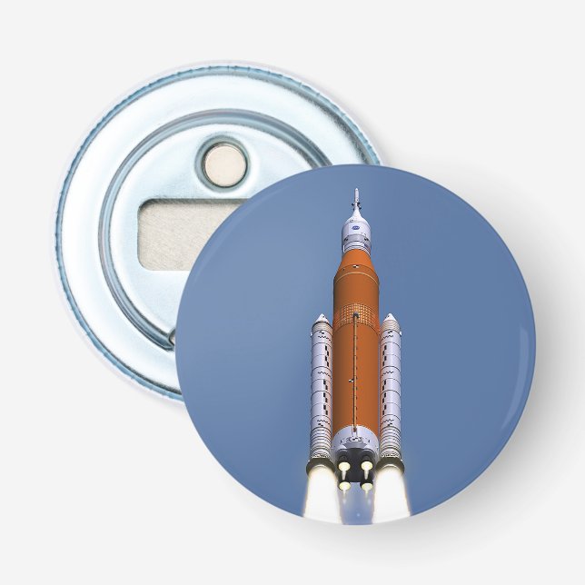 NASA SLS Space Launch System Bottle Opener (Front)