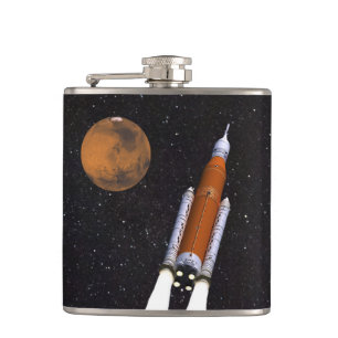 NASA SLS Space Launch System Hip Flask