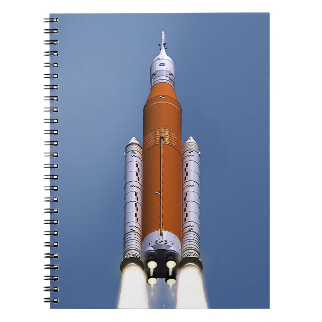 NASA SLS Space Launch System Notebook (Front)