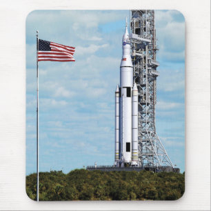 NASA SLS Space Launch System Rocket Launchpad Mouse Pad