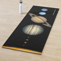 NASA Solar System Planet Sizes Chart