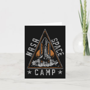 Nasa Space Camp Triangle Card