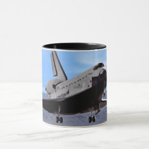 NASA Space Shuttle Atlantis Landing Edwards AFB Mug