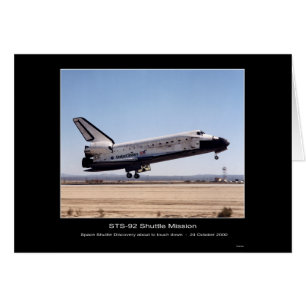 NASA Space Shuttle Discovery Landing-STS-92 Shuttl