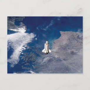 NASA Space Shuttle Endeavour STS-113 Earth Orbit Postcard