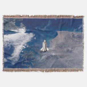 NASA Space Shuttle Endeavour STS-113 Earth Orbit Throw Blanket