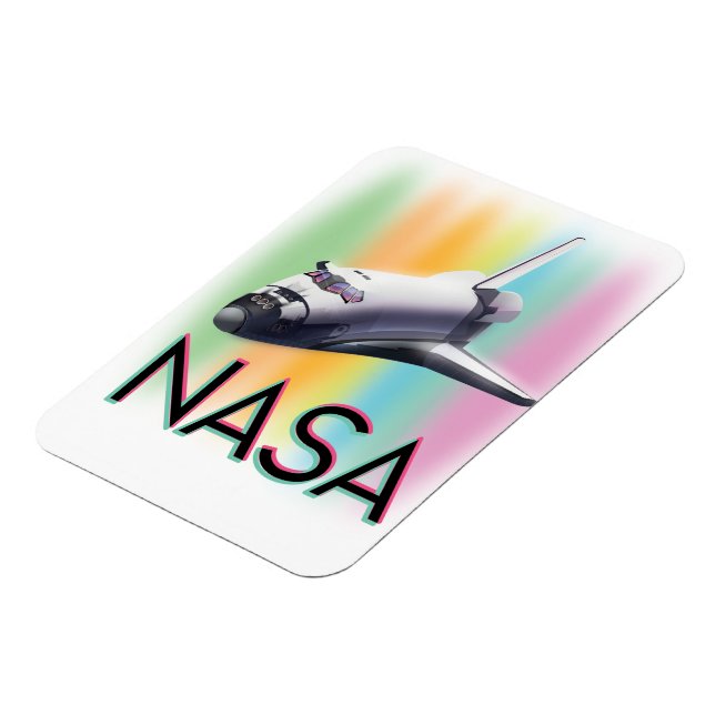 NASA Space Shuttle Magnet (Left Side)