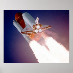 NASA Space Shuttle Photo Poster