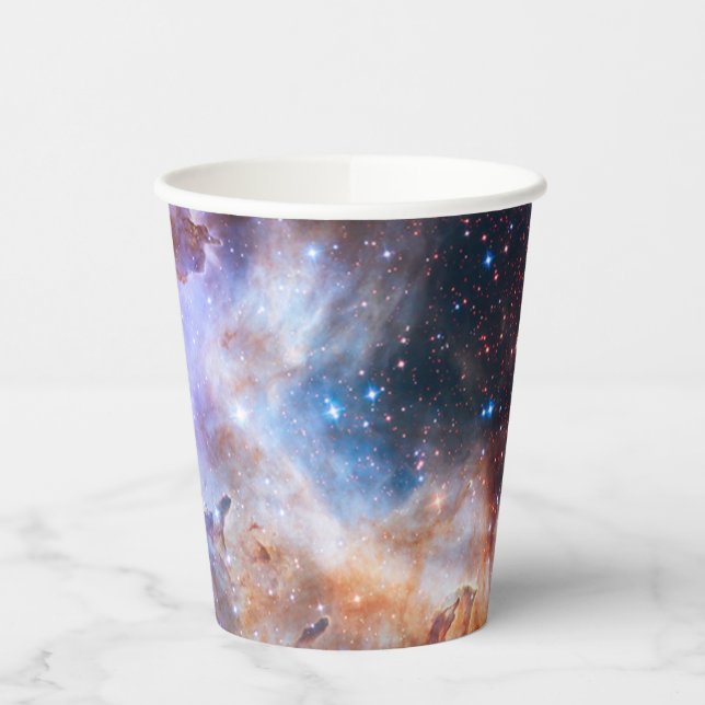 NASA Star Cluster Celestial  Paper Cups (Left)