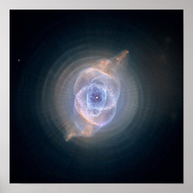 NASA - The Cat's Eye Nebula Poster (Front)