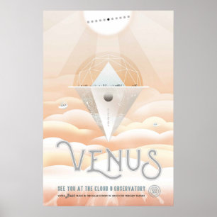 NASA / Venus / See You at the Cloud 9 Observatory Poster