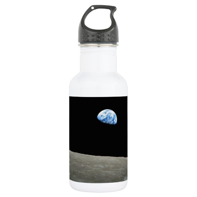NASA - View from Apollo8, Dec24, Earthrise 532 Ml Water Bottle (Front)