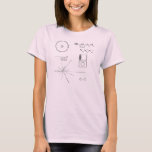 NASA Voyager Golden Record T-Shirt<br><div class="desc">Can you read them?  You're probably an alien.</div>