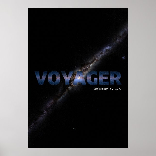 NASA Voyager - poster (Front)