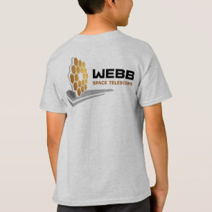 NASA Webb Space Telescope Mercury Grey Kids’ T-Shirt