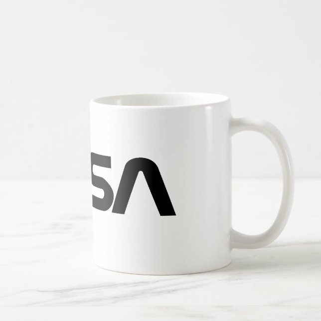 NASA Worm Logo Coffee Mug (Right)
